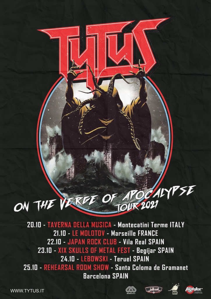 TYTUS - tour poster RAD 2021-Recuperato